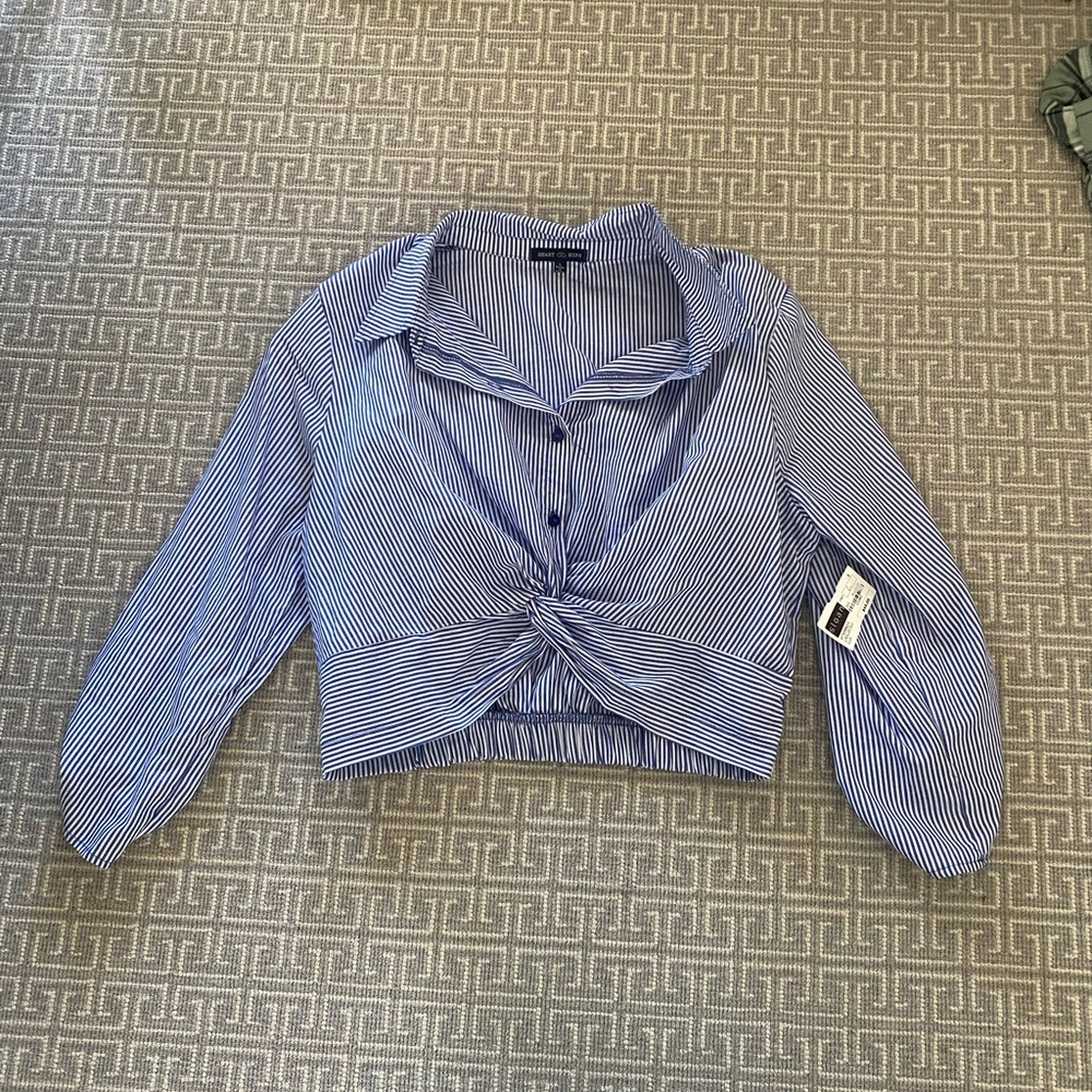 cropped blouse